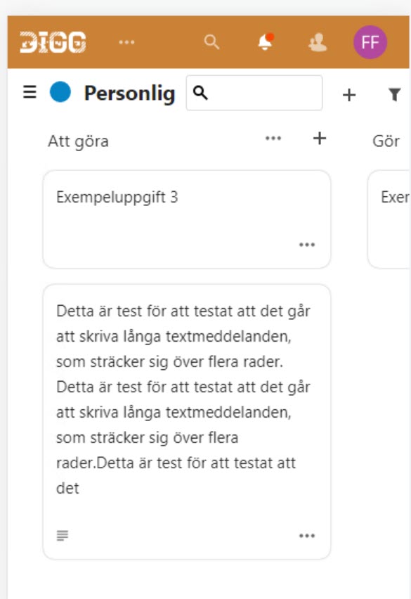 Deck app in small view.