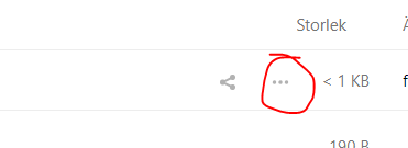 Example button of three dots.
