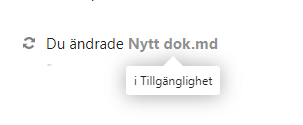 Tooltip for file in activity. 