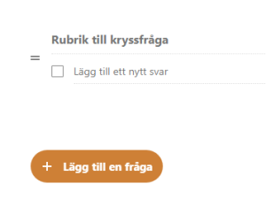Form side add a question button. 