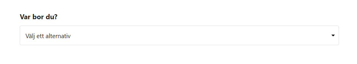 Form question missing association between label and input. 
